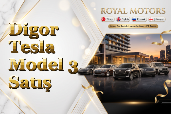 Digor Tesla Model 3 Satış