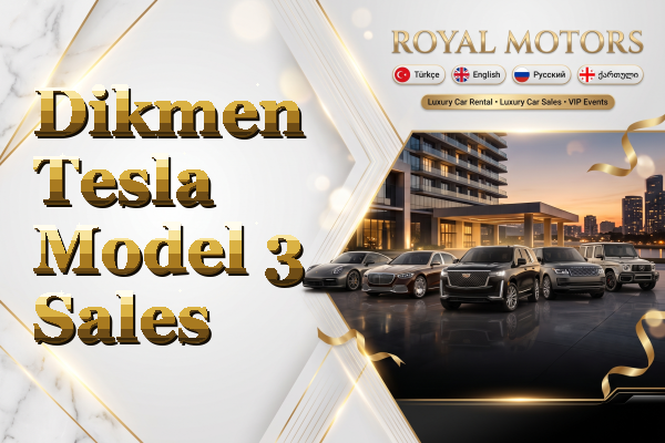 Dikmen Tesla Model 3 Sales