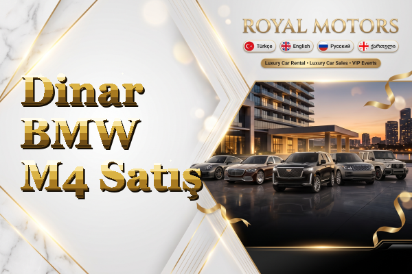 Dinar BMW M4 Satış