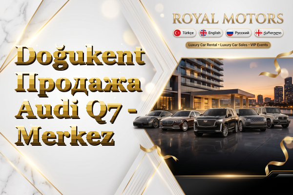 Doğukent Продажа Audi Q7 - Merkez