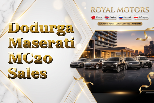Dodurga Maserati MC20 Sales