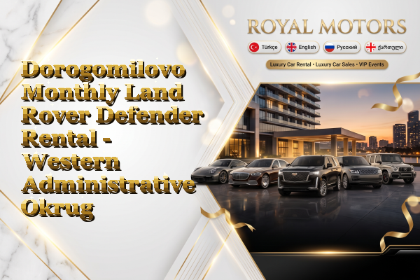 Dorogomilovo Monthly Land Rover Defender Rental - Western Administrative Okrug