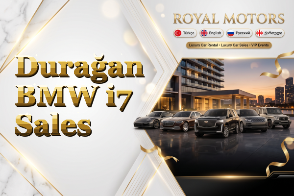Durağan BMW i7 Sales