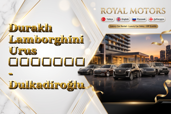 Duraklı Lamborghini Urus გაყიდვა - Dulkadiroğlu