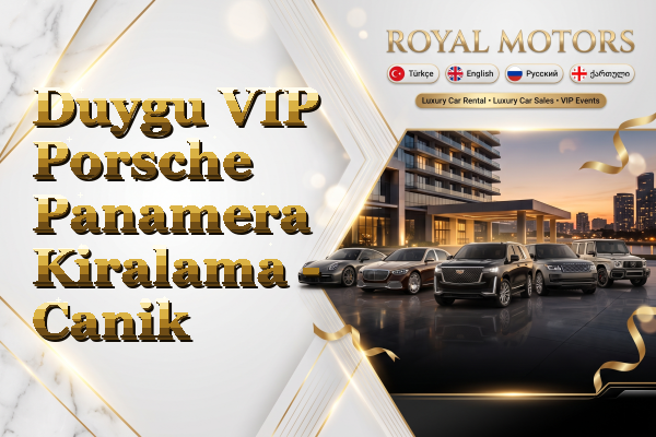 Duygu VIP Porsche Panamera Kiralama - Canik