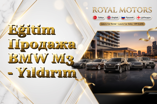 Eğitim Продажа BMW M3 - Yıldırım