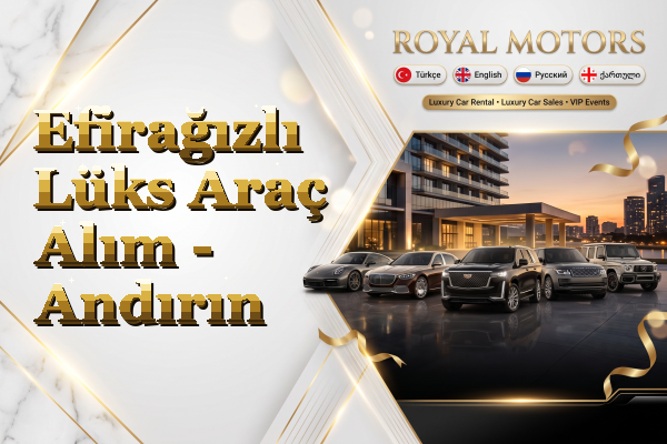 Efirağızlı Lüks Araç Alım - Andırın