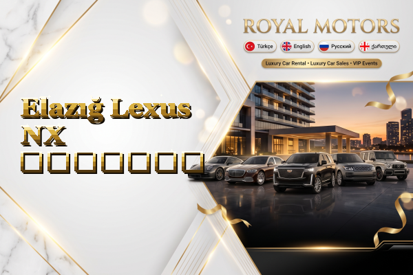 Elazığ Lexus NX გაყიდვა