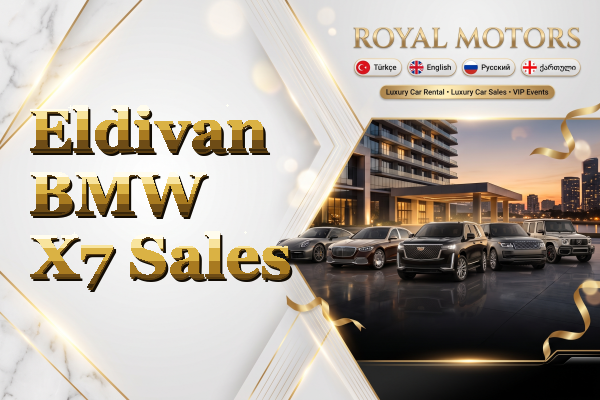 Eldivan BMW X7 Sales