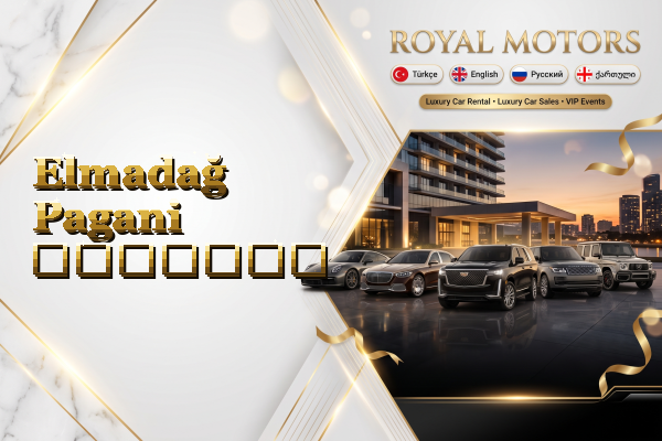 Elmadağ Pagani გაყიდვა