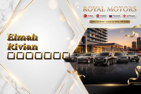 Elmalı Rivian გაყიდვა