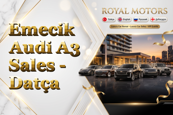 Emecik Audi A3 Sales - Datça