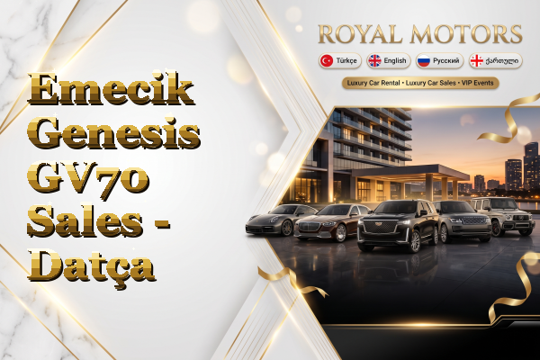Emecik Genesis GV70 Sales - Datça