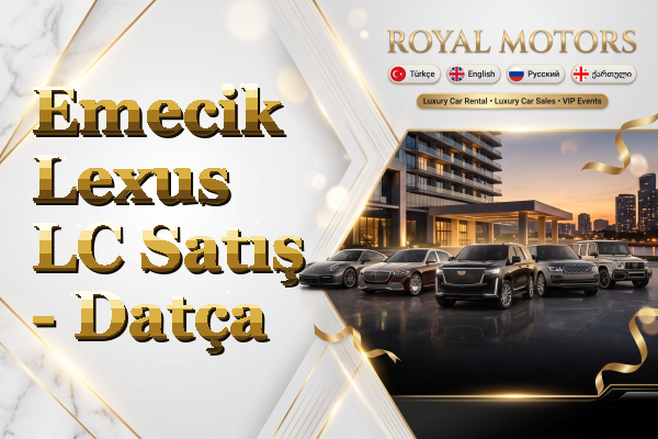 Emecik Lexus LC Satış - Datça