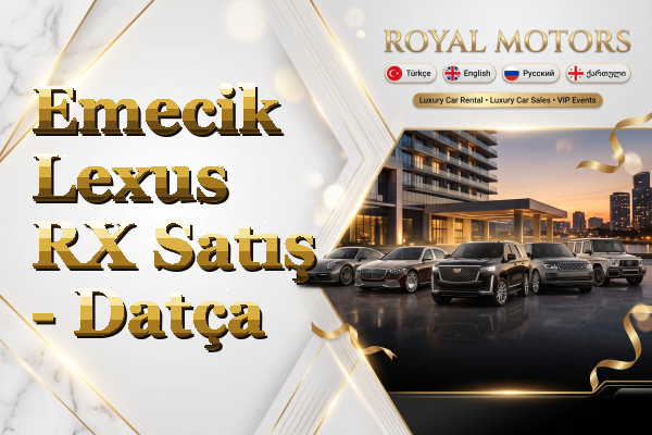 Emecik Lexus RX Satış - Datça