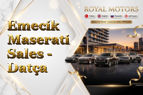 Emecik Maserati Sales - Datça