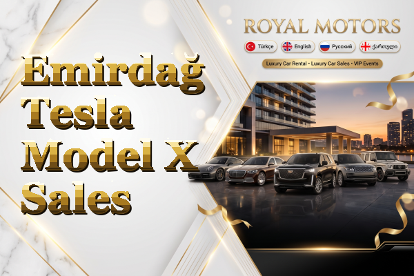 Emirdağ Tesla Model X Sales