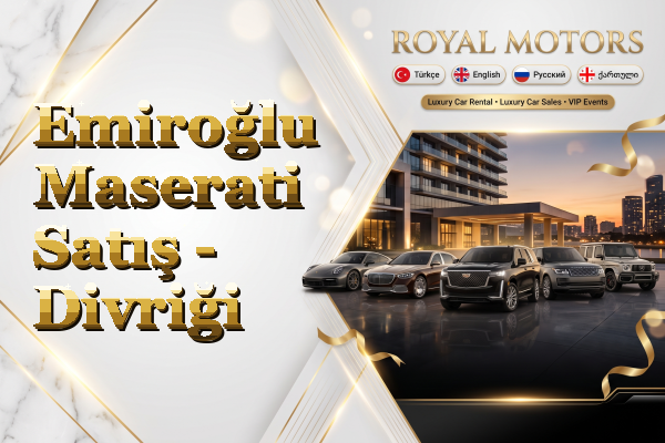Emiroğlu Maserati Satış - Divriği