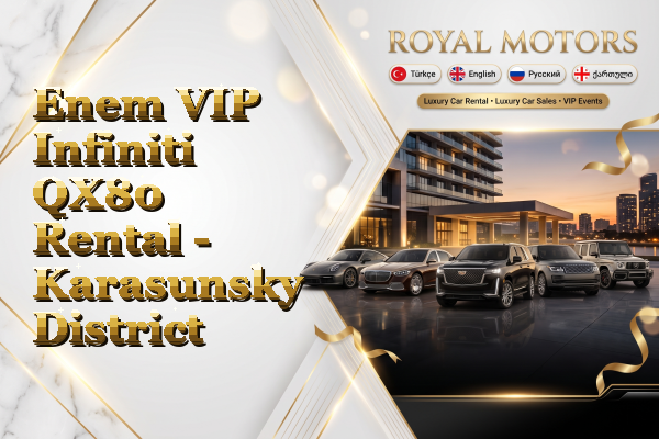 Enem VIP Infiniti QX80 Rental - Karasunsky District
