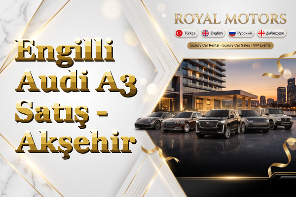 Engilli Audi A3 Satış - Akşehir