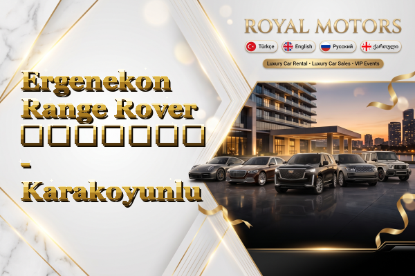 Ergenekon Range Rover გაყიდვა - Karakoyunlu