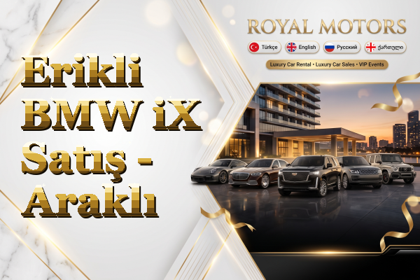 Erikli BMW iX Satış - Araklı