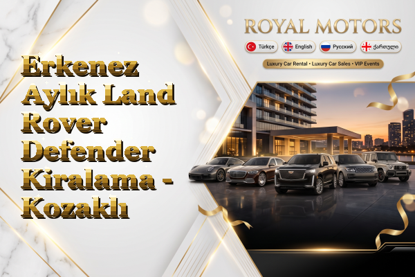 Erkenez Aylık Land Rover Defender Kiralama - Kozaklı