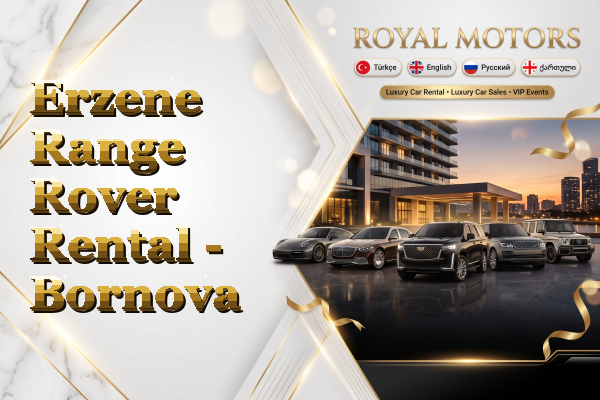 Erzene Range Rover Rental - Bornova