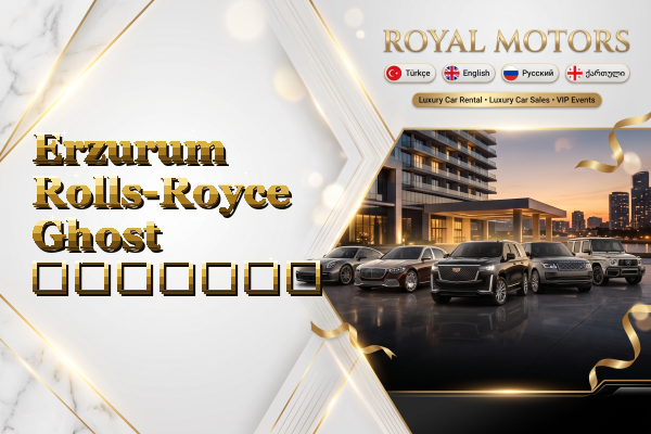 Erzurum Rolls-Royce Ghost გაყიდვა