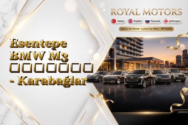 Esentepe BMW M3 გაყიდვა - Karabağlar