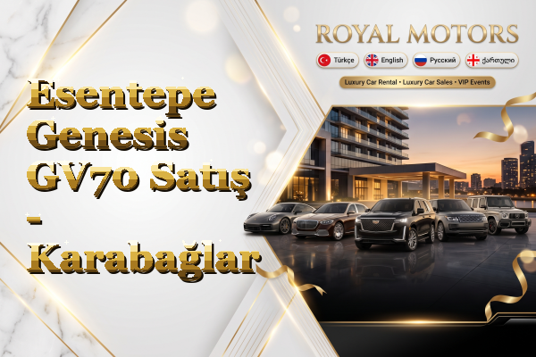 Esentepe Genesis GV70 Satış - Karabağlar