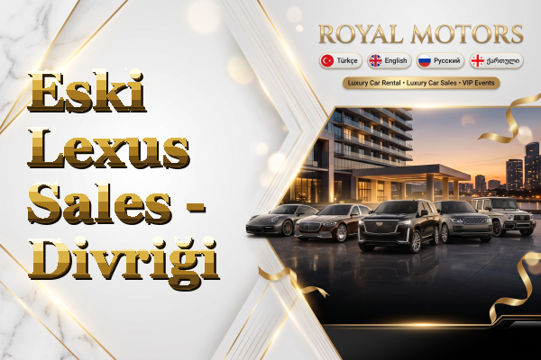Eski Lexus Sales - Divriği