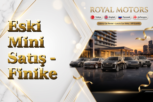 Eski Mini Satış - Finike