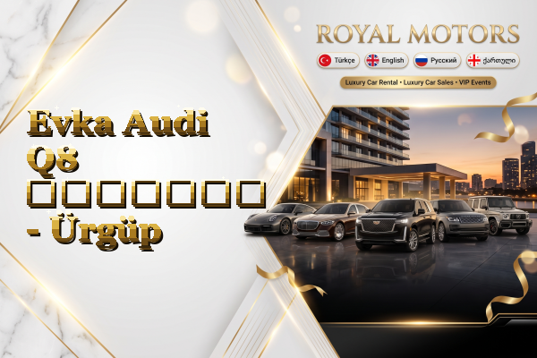 Evka Audi Q8 გაყიდვა - Ürgüp
