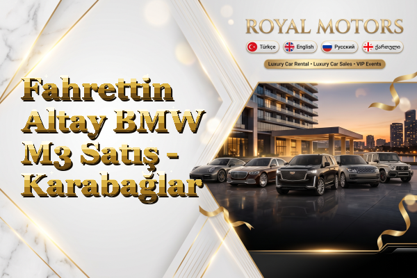 Fahrettin Altay BMW M3 Satış - Karabağlar