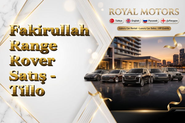 Fakirullah Range Rover Satış - Tillo