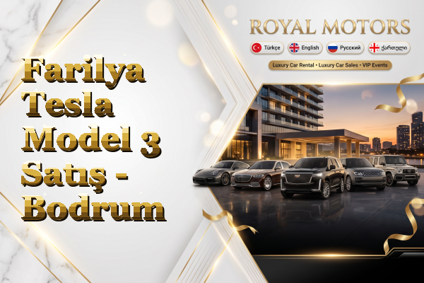 Farilya Tesla Model 3 Satış - Bodrum