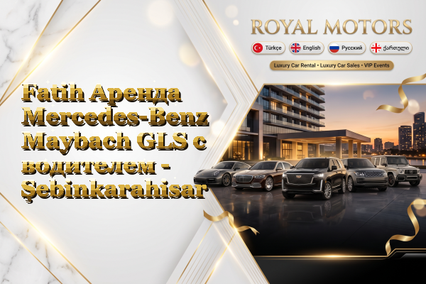 Fatih Аренда Mercedes-Benz Maybach GLS с водителем - Şebinkarahisar
