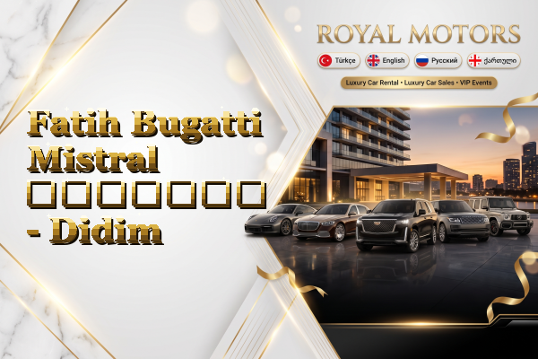 Fatih Bugatti Mistral გაყიდვა - Didim
