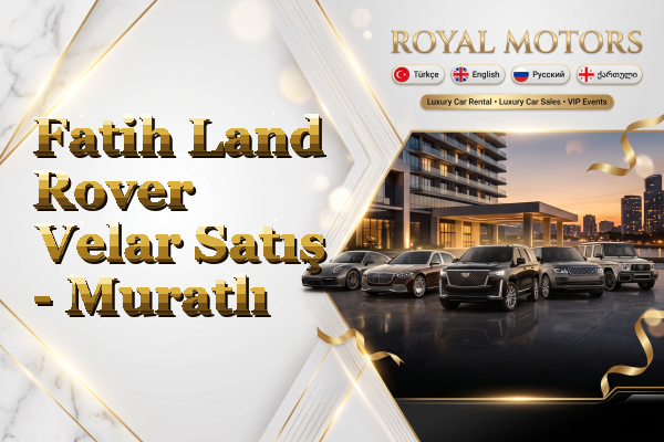 Fatih Land Rover Velar Satış - Muratlı