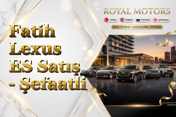 Fatih Lexus ES Satış - Şefaatli