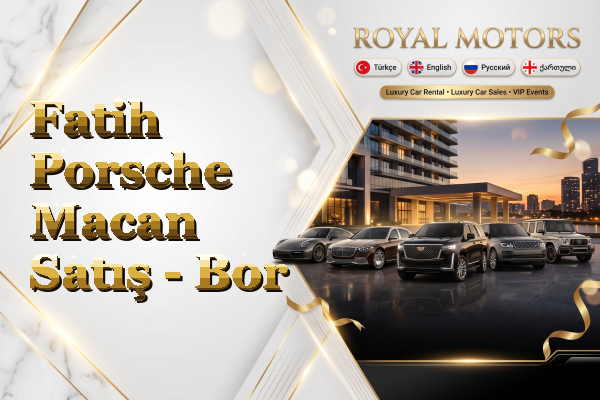 Fatih Porsche Macan Satış - Bor