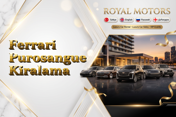 Ferrari Purosangue Kiralama