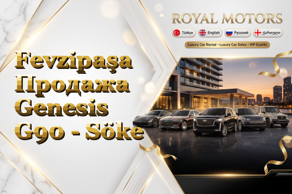 Fevzipaşa Продажа Genesis G90 - Söke