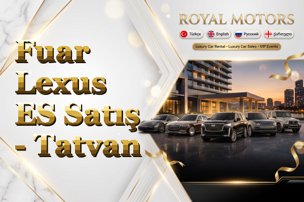 Fuar Lexus ES Satış - Tatvan
