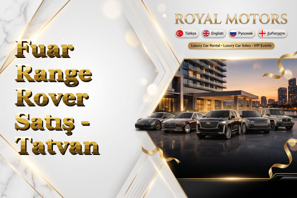 Fuar Range Rover Satış - Tatvan