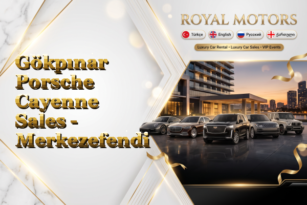 Gökpınar Porsche Cayenne Sales - Merkezefendi