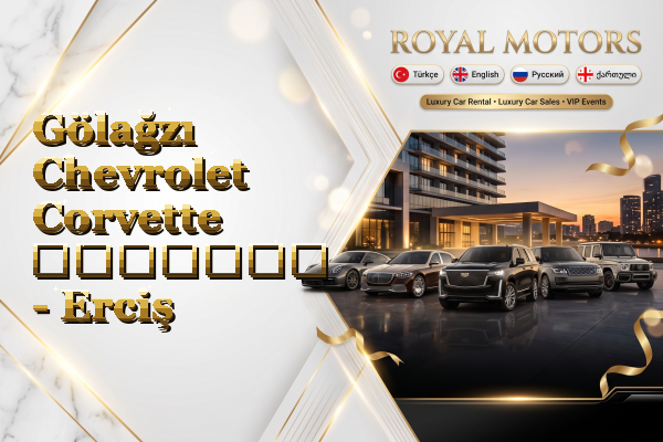 Gölağzı Chevrolet Corvette გაყიდვა - Erciş