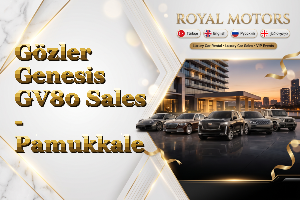 Gözler Genesis GV80 Sales - Pamukkale
