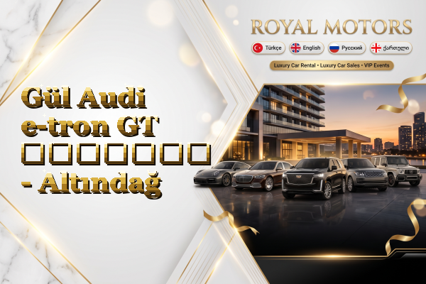 Gül Audi e-tron GT გაყიდვა - Altındağ